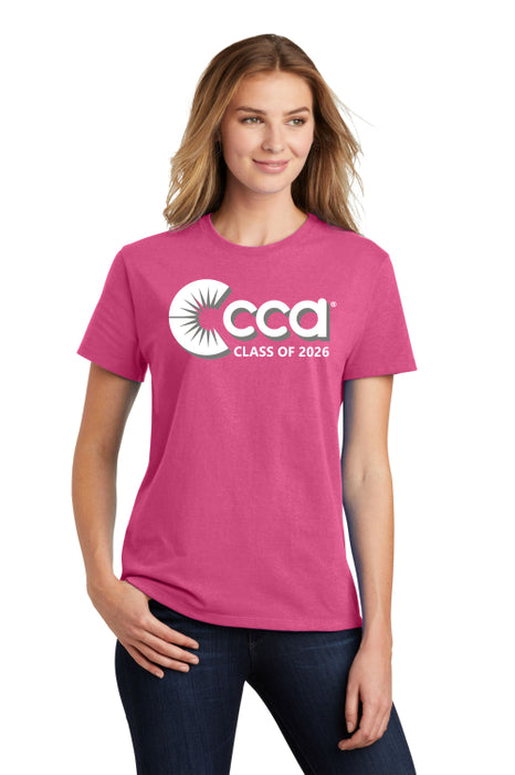 'Class of 2026' Ladies Cotton Tee