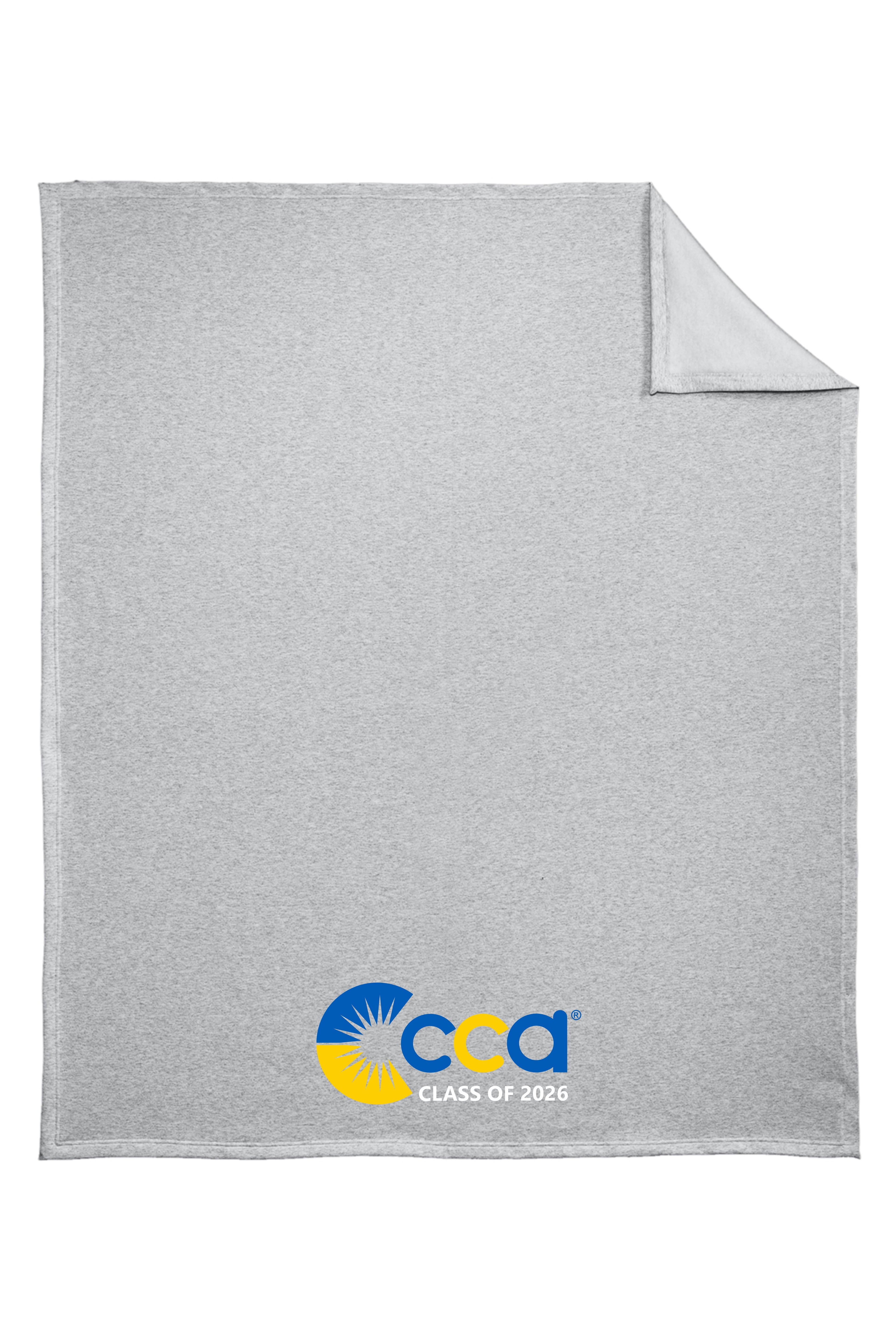'Class of 2026' Fleece Sweatshirt Blanket