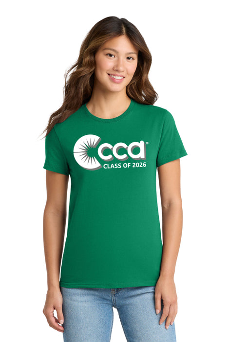 'Class of 2026' Ladies Cotton Tee